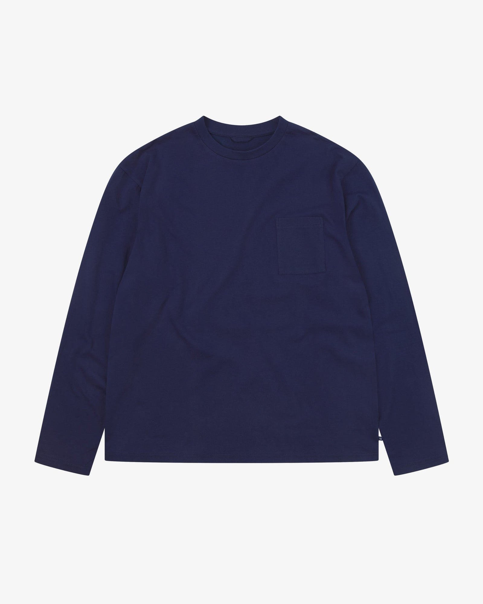 7010 Essential long sleeve t-shirt - deep indigo