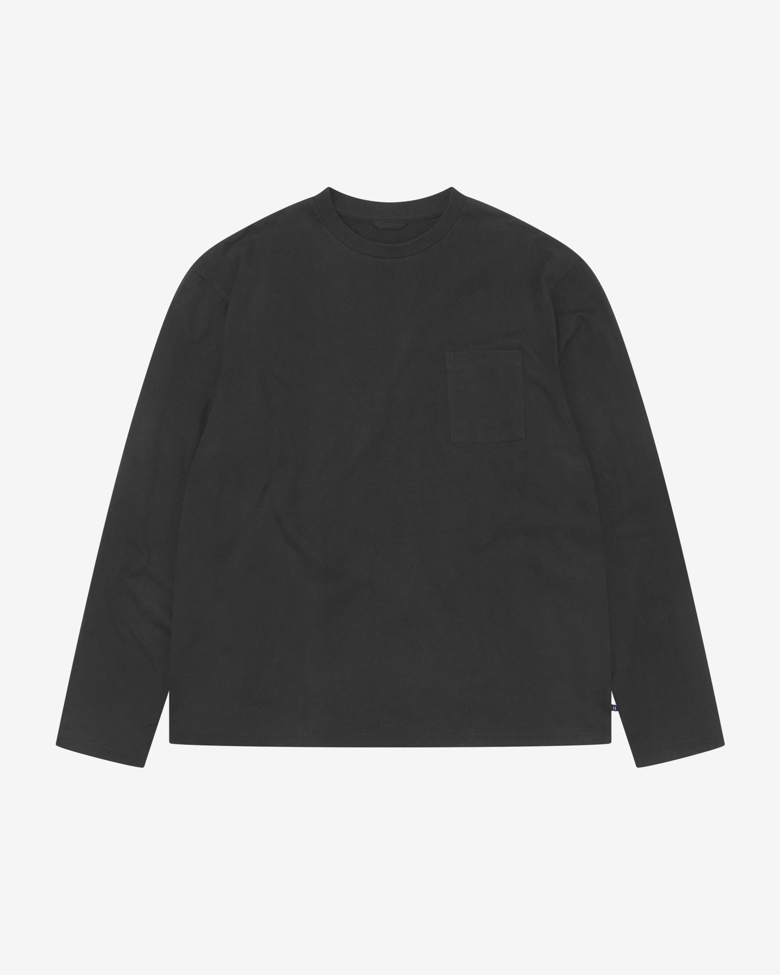 7010 Essential long sleeve t-shirt - faded black