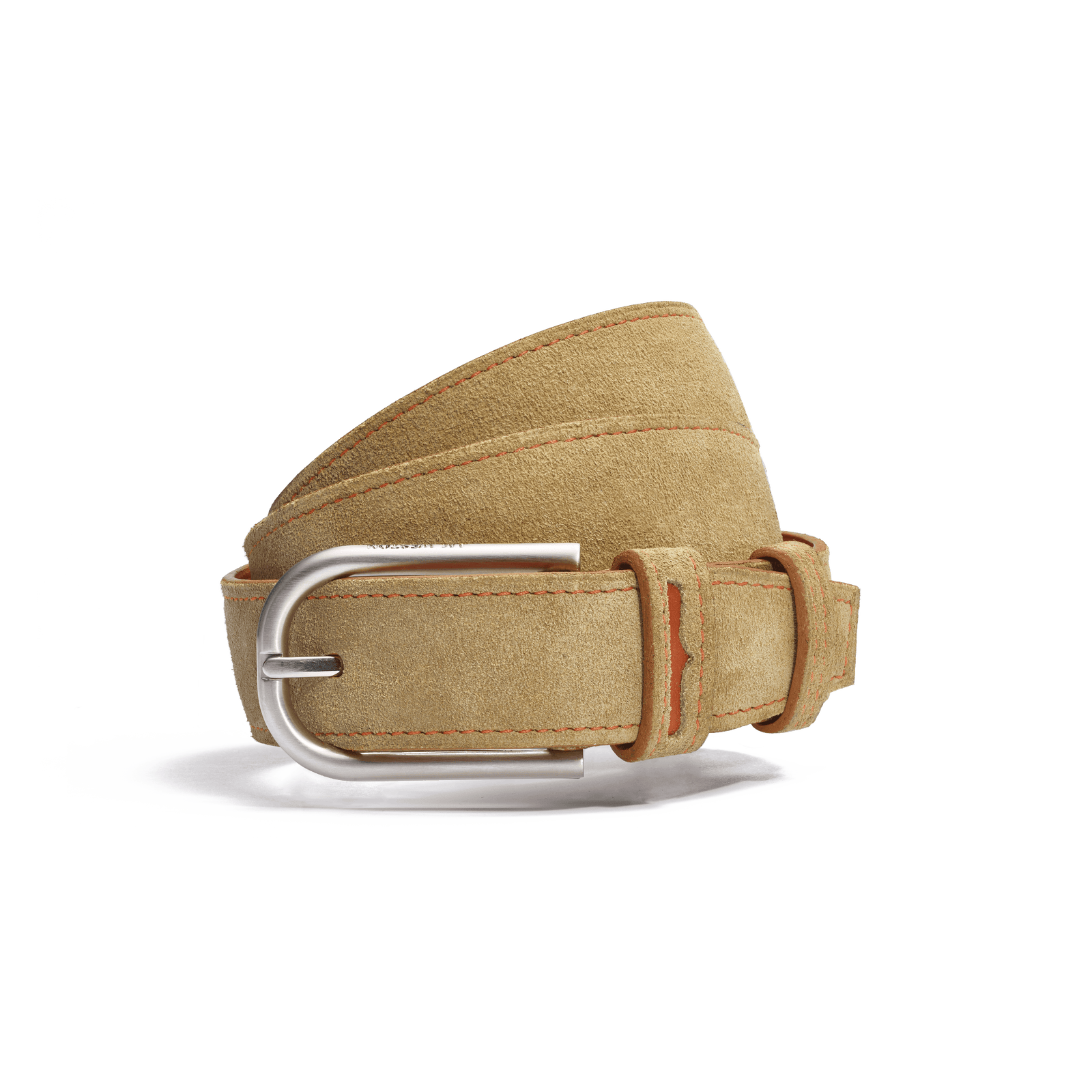 Roland-Garros Golf Belt [Sand suede calfskin]