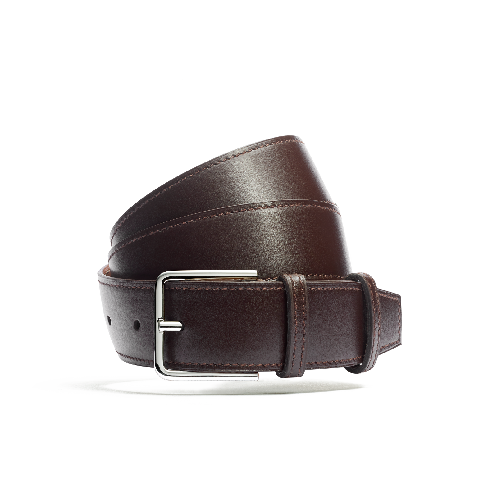 Signature Belt[Dark brown boxcalf]