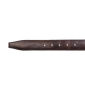 Demi-Jonc Belt[Dark brown patina finish calfskin]