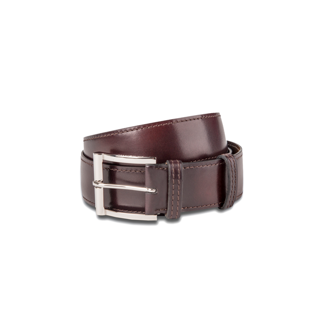 Demi-Jonc Belt[Burgundy patina finish calfskin]