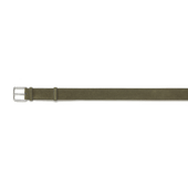 Signature Belt [Khaki suede calfskinf]
