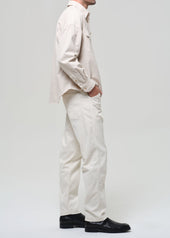 Carpenter Trouser Cashmere Touch in Plaster