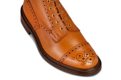 7046 Men S Derby Toecap Brogue Boot Gold Mc