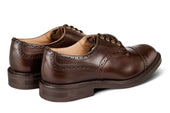 7047 - Men's Derby ToeCap Brogue - Dark Brown Windsor Bonaudo