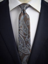 Brown Tie Paisley