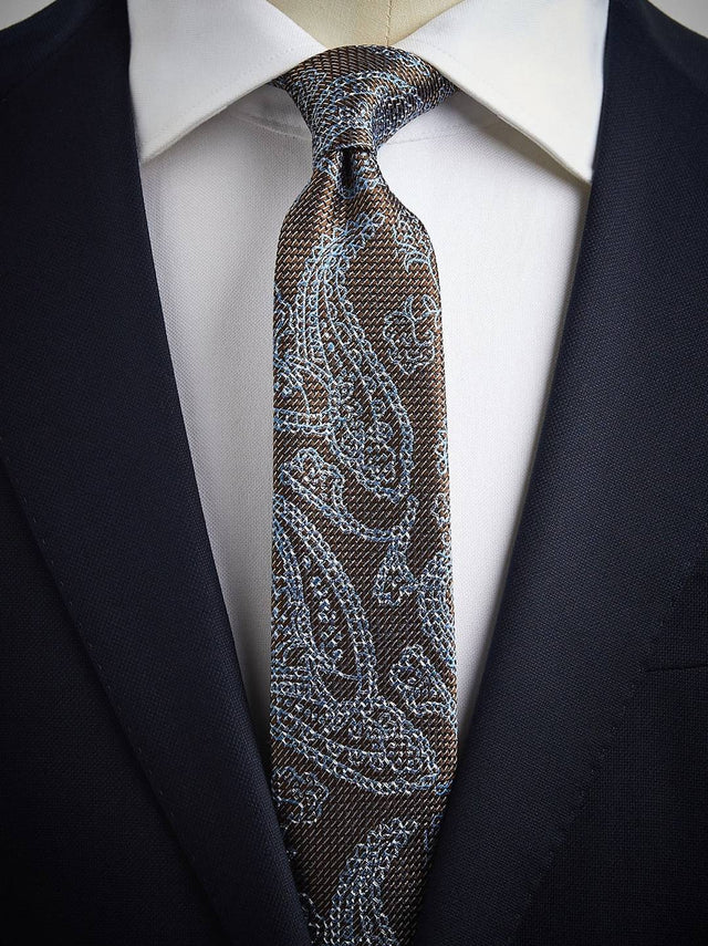 Brown Tie Paisley