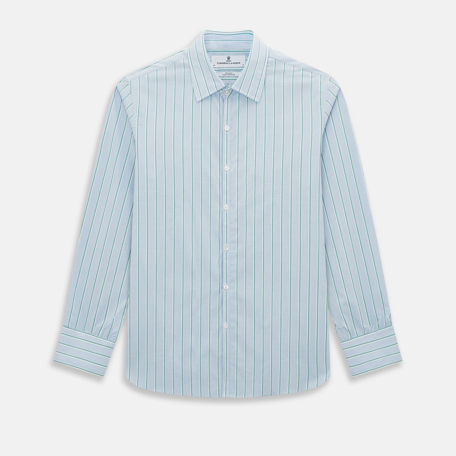 And Green Multi Stripe Westminster Shirt