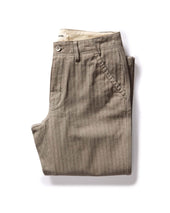 The Morse Pant In Smoked Herringbone