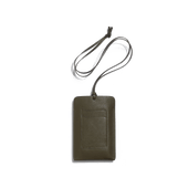 Double You Phone Holder [Green fulled calfskin]
