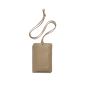 Double You Phone Holder [Beige fulled calfskin]
