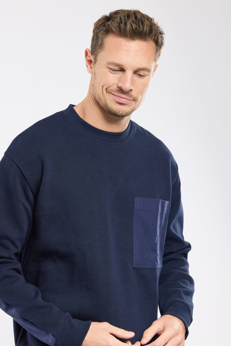 Sweat uni - coton