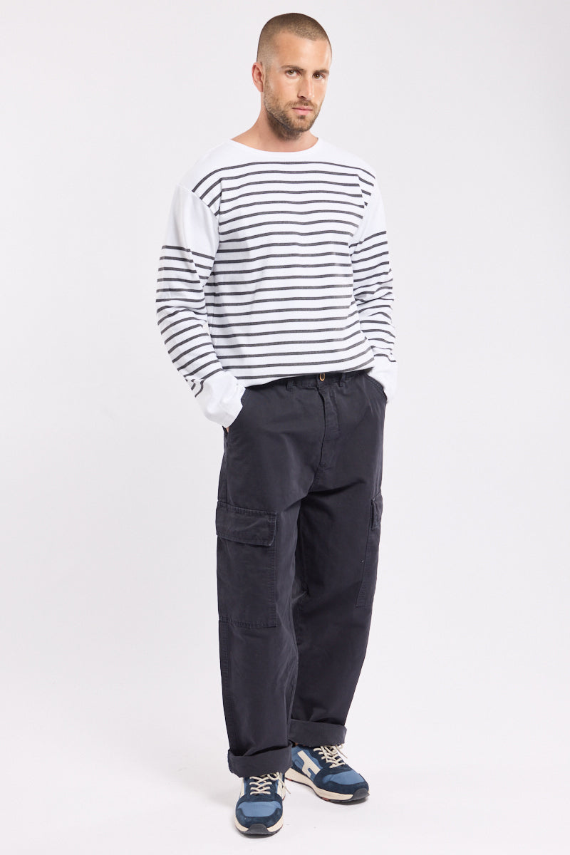 Pantalon cargo - coton
