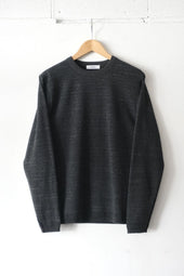 Fujito Border Knit T Shirt Border Charcoal Border Directors Web Shop Powered By Base