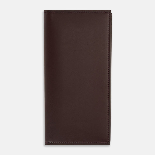 Burgundy B Cut Continental Wallet