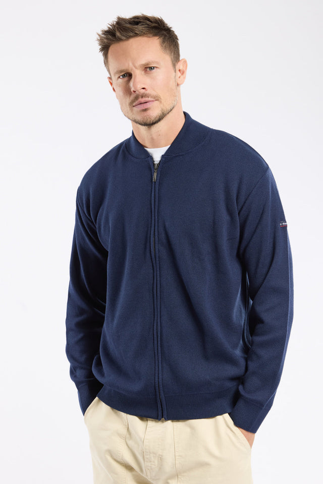 Cardigan zippé - coton