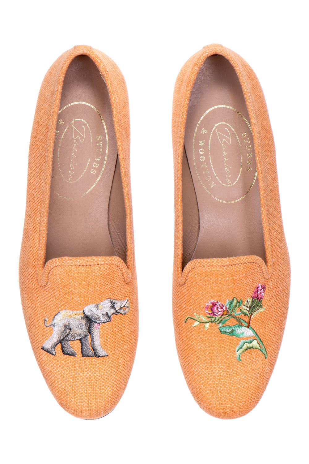 Jungle Ochre Linen Slipper (Men)