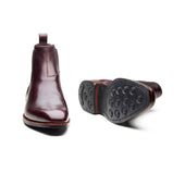 Destrier Chelsea Boot Hatchgrain Hand Welted Contemporary Classics