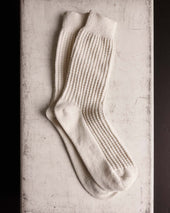 The Waffle Sock In Natural