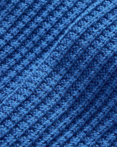 The Waffle Sock in Cobalt