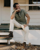 The Short Sleeve Surplus Shirt In Field Reverse Sateen