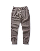 The Apres Pant In Granite Linen Tweed