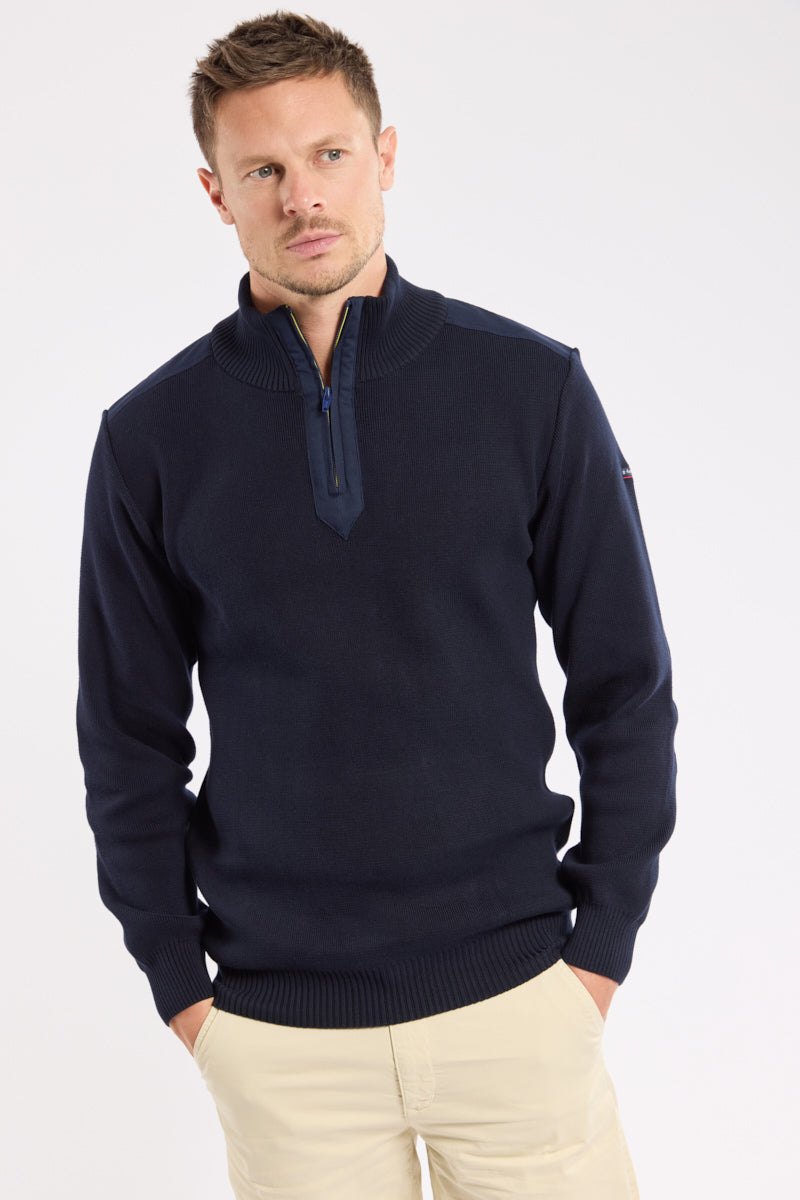 Pull col camionneur - coton