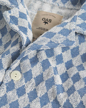 Navy Diamond Cuba Terry Shirt