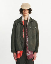 Wanderer Chore Jacket Dyeing Linen