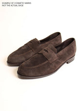 The Penny Loafer Unlined Signs Of Wear