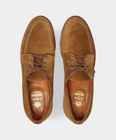 Alden Mocc Toe Suede Blucher