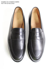 The Penny Loafer Rubber Sole Signs Of Wear