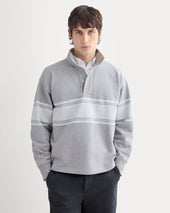 Off-Duty Terry Pullover | Vintage Heather Grey / Bone