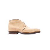Chukka Boots In Beige Janus Suede Leather