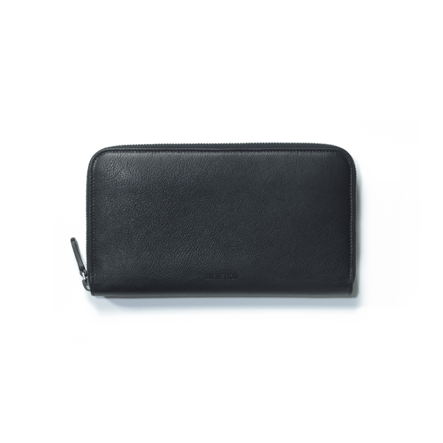 Double You Long Wallet[BlackSoft Calfskin]