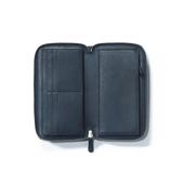 Double You Long Wallet[Navy Soft Calfskin]
