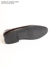 The Tassel Loafer Rubber Sole Signs Of Wear
