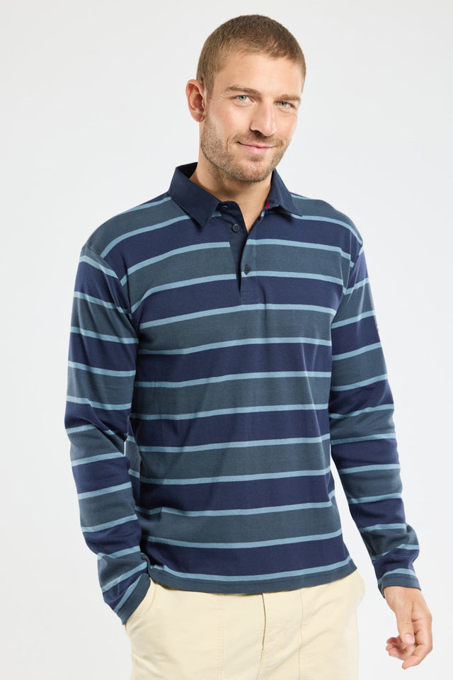 Polo manches longues - coton