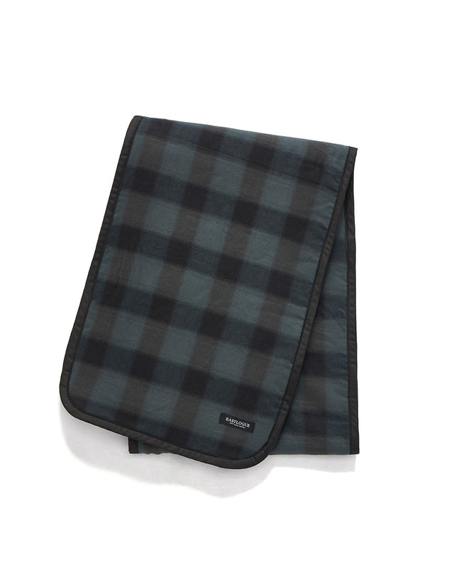 REVERSIBLE FLEECE SCARF / BLACK