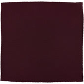 Vintage Kimono Silk Pocket Square - Burgundy