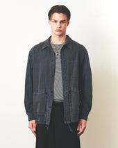 Carpenter Shirts Jacket Pigment D Linen