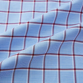 And Burgundy Windowpane Mayfair Shirt