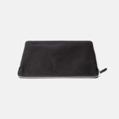 Laptop Sleeve in Black Epsom Leather