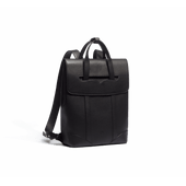 Double You Backpack [Black soft calfskin]