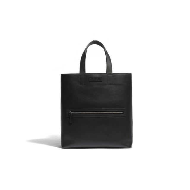 Walker Tote Bag Large Model [Black Calfskin]