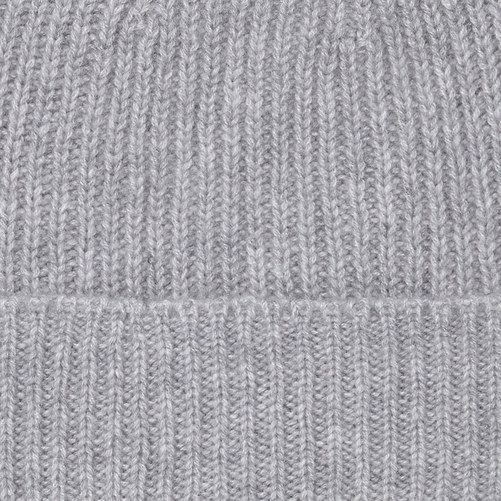 Ribbed Knit Cashmere Hat In
