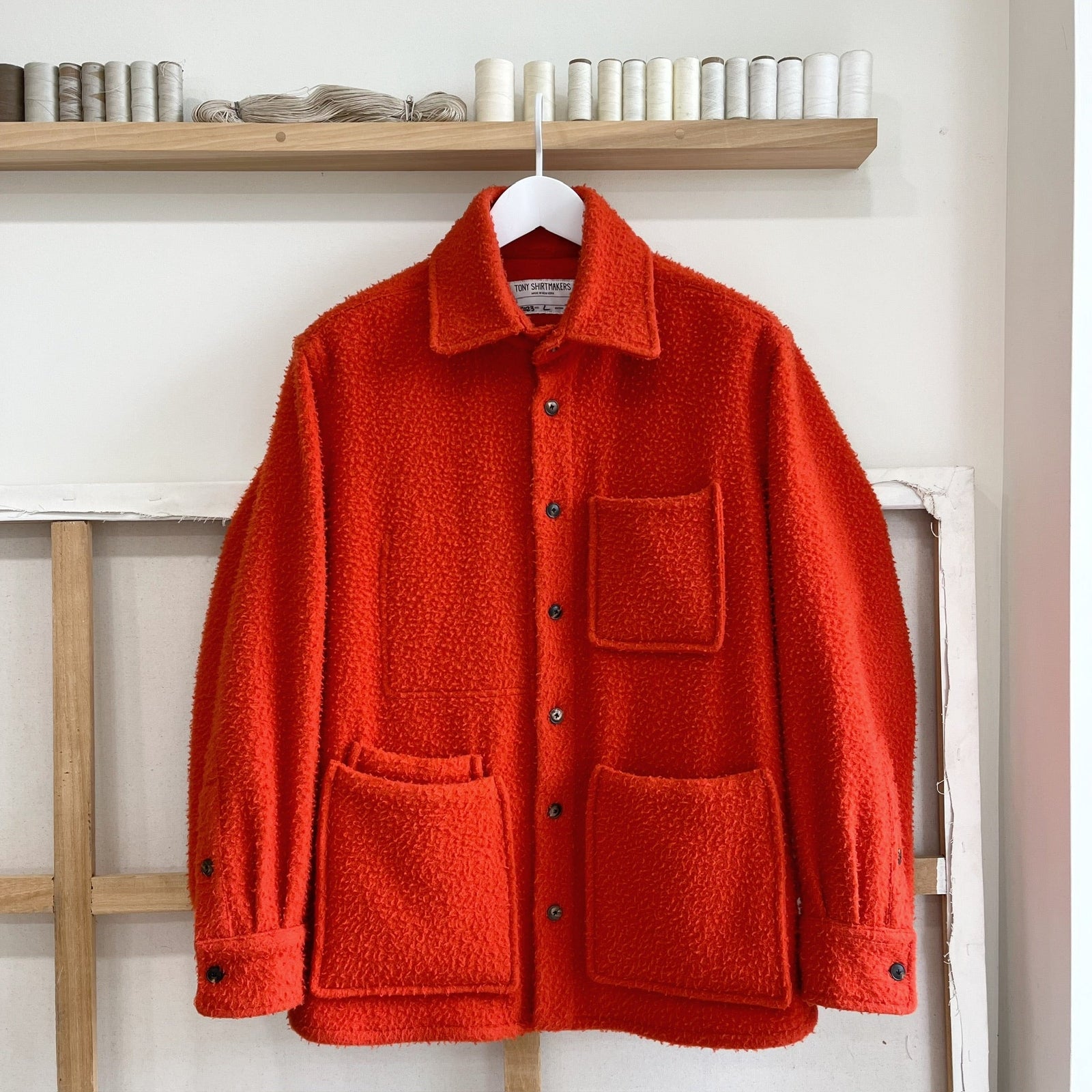 Clementina Casentino Wool Chore Coat