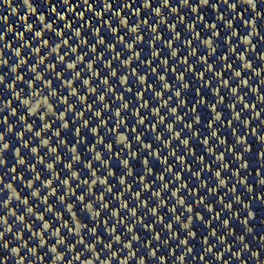 Speckled Shantung Bespoke Tie Navy Beige