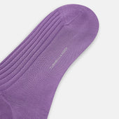 Violet Mid Length Socks